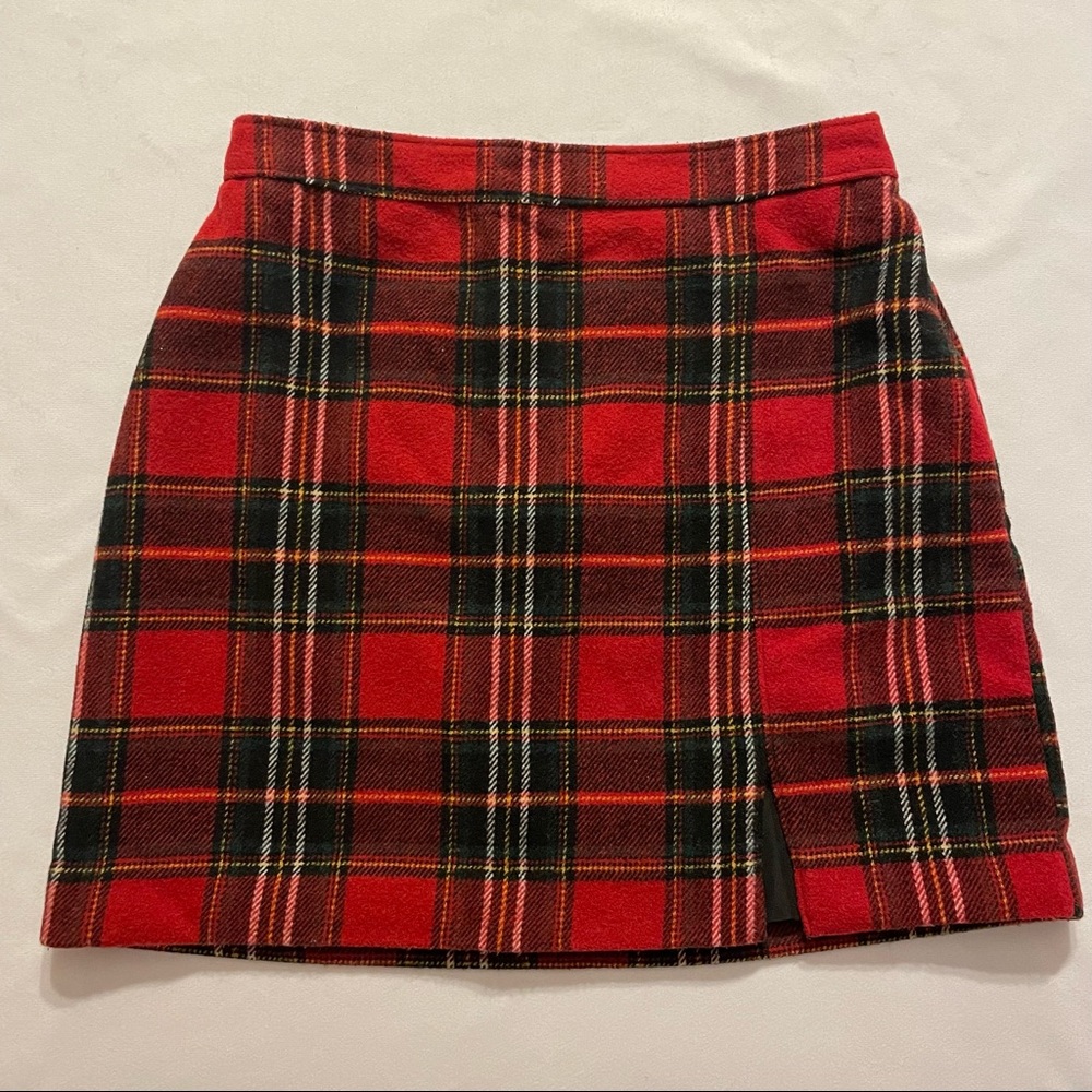 Plaid Mini-Skirt
